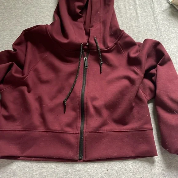 Aero cropped zip up hoodie - Picture 1 of 3